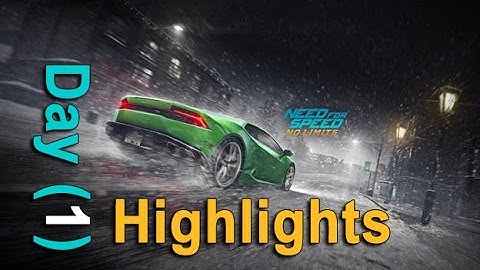 NFS No Limits - LAMBORGHINI ACCADEMIA - Day 1 Highlights