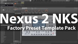 Nexus 2 Nks Factory Preset Templates For Maschine & Komplete Kontrol