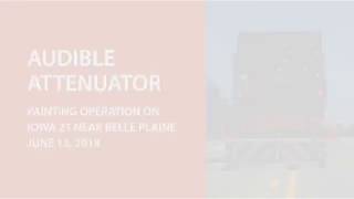 Audible Attenuator - sounding off to make roads safer