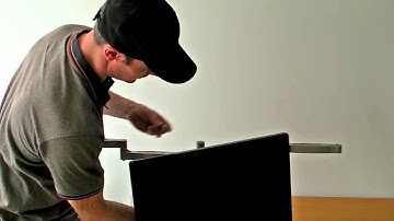 Mount 3 Monitors in one or two rows on desk using MDM06 Multiple Monitor Arm Stand