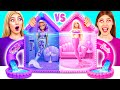 Ενας Χρώμα Σπίτι Challenge Barbie vs Bratz Γοργόνα | Τρελές Ιδέεσ Για Φάρσεσ Crazy DO