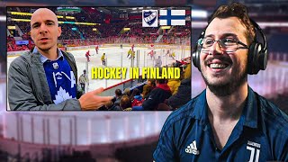 "JetLag Warriors" Professional Finnish Hockey Game | Italian Reaction