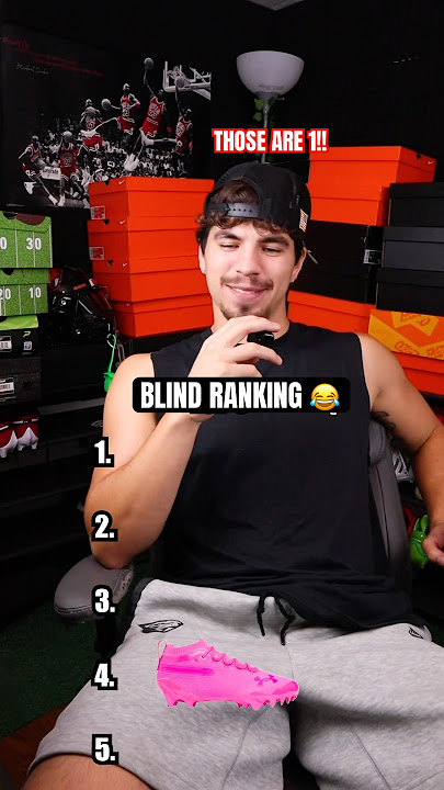 Blind Ranking Football Cleats #football