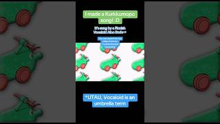 (UTAU original song) Kurkkumopo ft. Aino Erufu #vocaloid #suomi
