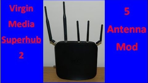 Virgin Media Superhub 2 Antenna Mod #101