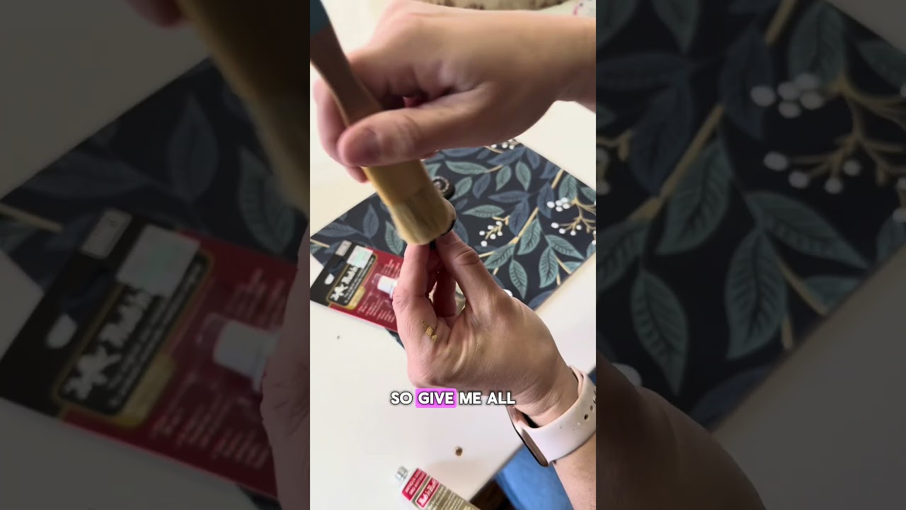 How to Paint Cabinet Hardware | Painting Kitchen Hardware | DIY Kitchen Renovation | Rub N Buff