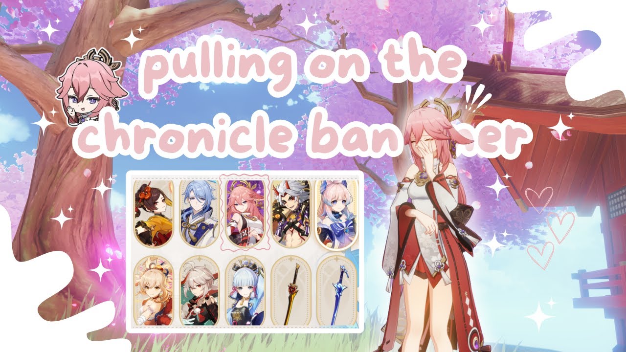 натягиваю баннер хроники для Яэ Мико + строю🩷 *ೃ༄ | уютный геймплей Genshin
