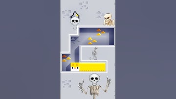 Surrounded by Skeletons! 💀 Can You Escape Longcat’s Trap? | Fancade