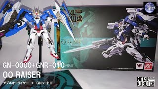 METAL ROBOT魂 ダブルオーライザー 超合金 GNR-010 00 RAISER - YouTube