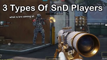 3 Types Of Search And Destroy Players in CODM