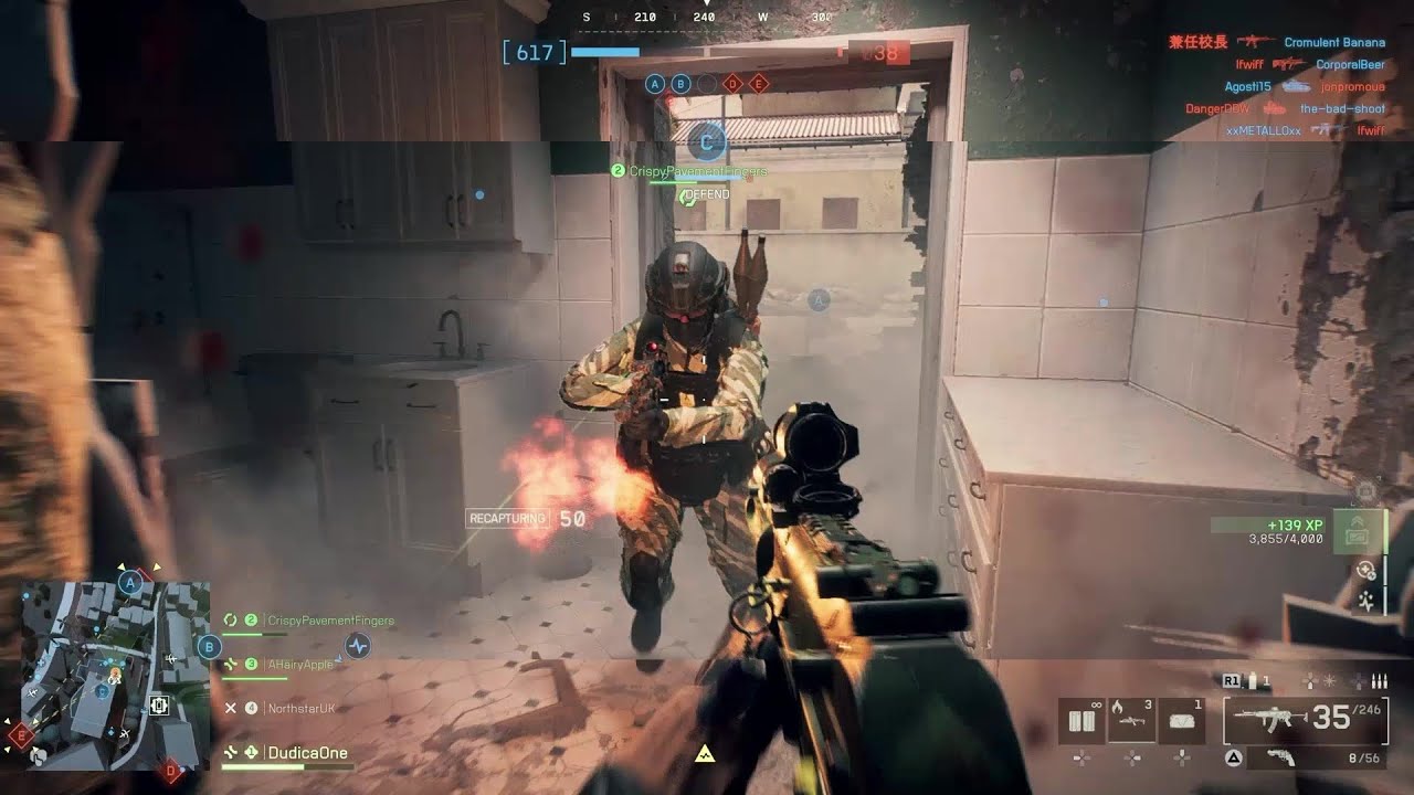 Coming in guns blazing. (Battlefield 6)