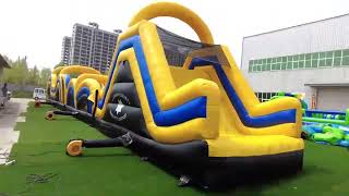 100ft Inflatable Obstacle Course