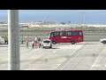 Hantavirus : le premier bus arrive à l'aéroport de Tenerife | AFP Images