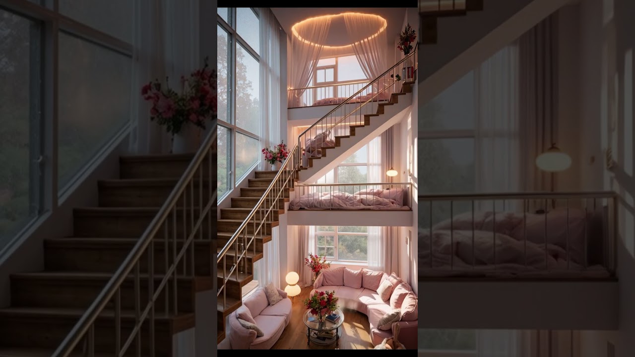 Dream Loft Apartment ✨ | Modern Cozy Interior Goals 🏡 