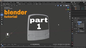 blender bus modeling tutorial part1
