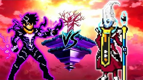 Sung Jinwoo V4 OP (Solo Leveling) VS Whis V2 OP (all form) in Jump Force Mugen