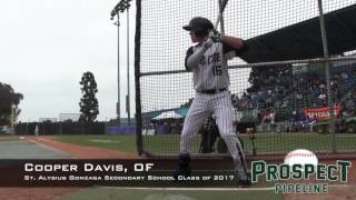 Cooper Davis Prospect Video, OF, St  Alysius Gonzaga Secondary School Class of 2017 screenshot 5