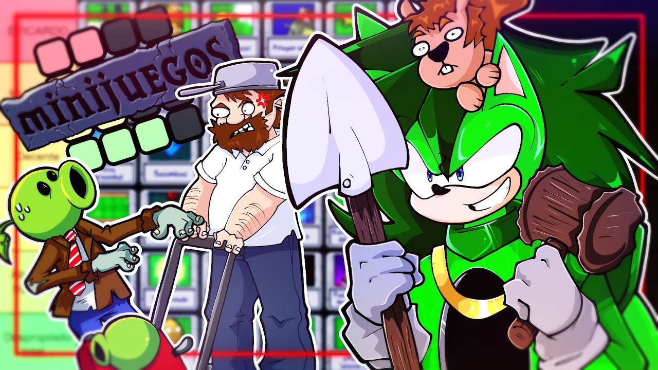 Yezan hace una Tierlist de Minijuegos (Plants VS Zombies 1)