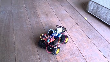 Remote car with wii nunchuck