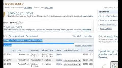 Email Processing Transaction Proof Video