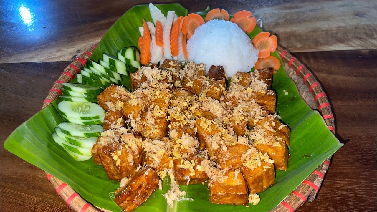 Mừng Rỡ khi Đã Lợp Xong Nhà Sàn Trên Ao.Và 10k Cho Món Đậu Hũ Sốt Bơ Tỏi Vừa Nhanh Vừa Hao Cơm 