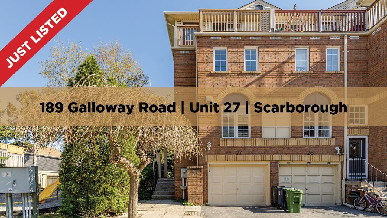 189 Galloway Dr | Unit#27 | Scarborough | 647-572-5600