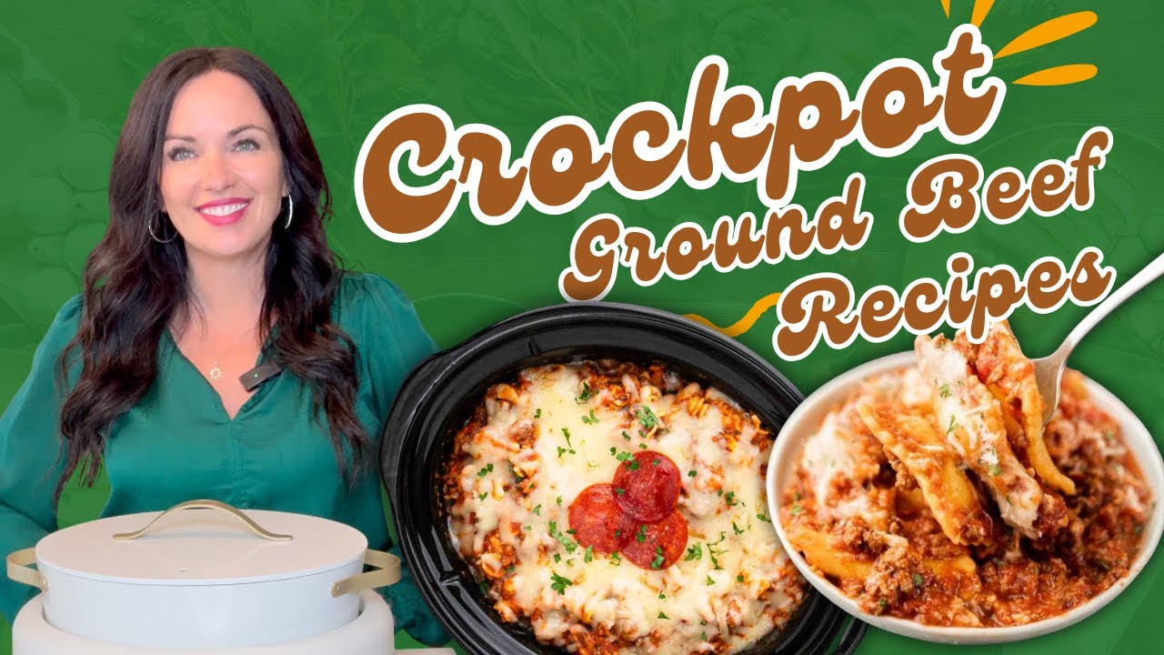 Crockpot Ground Beef Recipes That Save Time and Money - YouTube