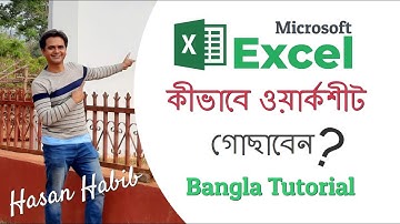 MS Excel | Formatting Worksheets | কীভাবে ওয়ার্কশিট গোছাবেন | Part - 4 | মাইক্রোসফট এক্সেল | বাংলা