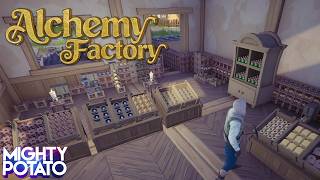 Lets Play Alchemy Factory 3 - Cleaning up our automation line