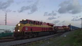 LOOK WHO IS BACK!! FEC Locomotive #801- FEC 210-13 - FEC 121-12 BLF703 - BLF702 - 3/13/20