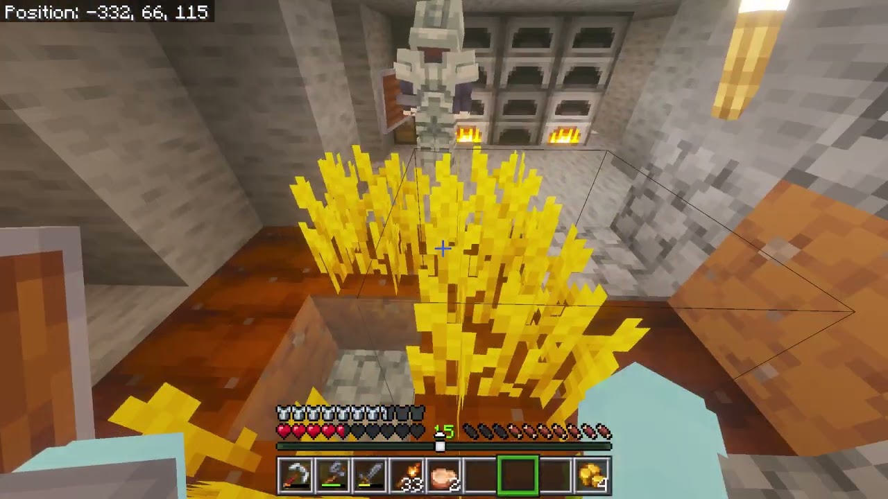 bermain minecraft survival lagi bersama 