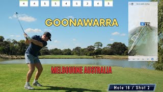 Playing ever golf course in Melbourne Australia Rd 6: Goonawarra Golf Club