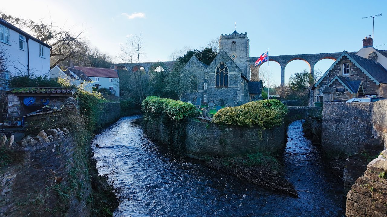 #49 Winter Walk Through Pensford Village | Somerset Countryside