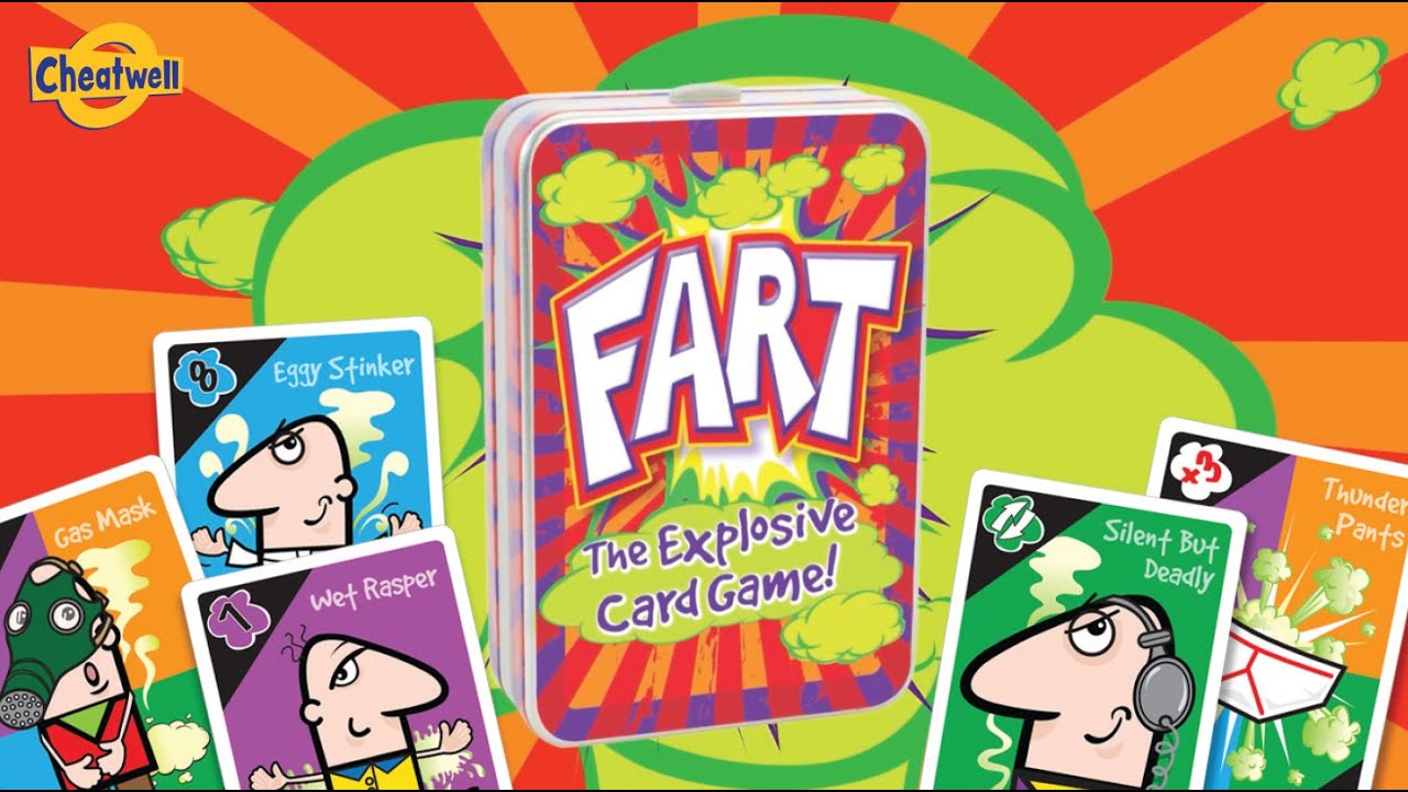 Cheatwell Games Fart Card Game 