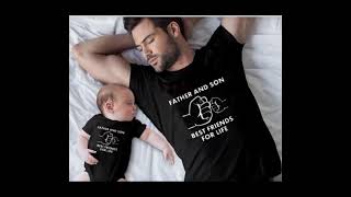 Father & son matching dress Ideas I Mother & Daughter I Parents & kids I same dress I T-Shirt screenshot 1