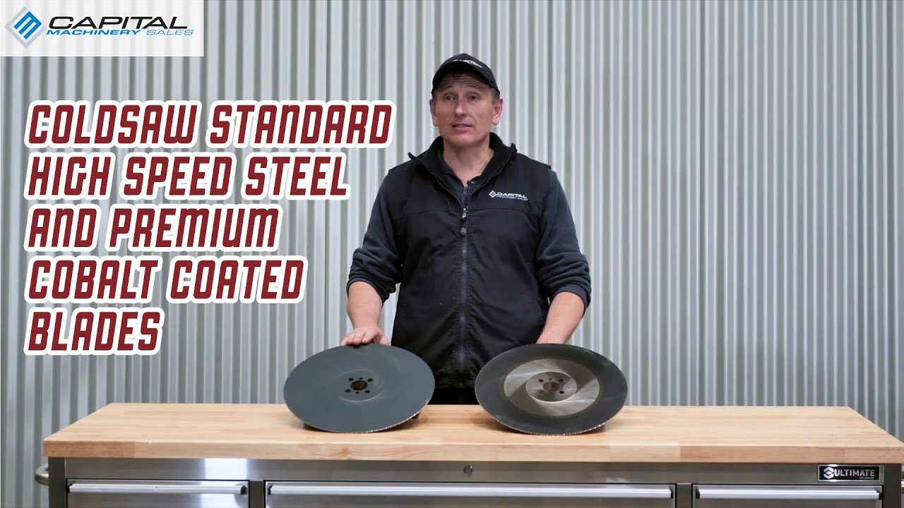 Coldsaw Standard High Speed Steel And Premium Cobalt Coated Blades