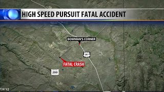 MT suspect dies after losing control of vehicle during high-speed chase