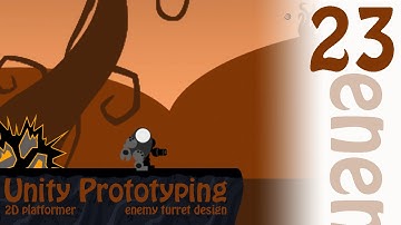 2D Prototyping in Unity - Tutorial - Platformer - Enemy Turret Design