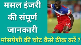 MUSCLE STRAIN IN HINDI | MUSCLE STRAIN SYMPTOMS, TYPES, TREATMENT IN HINDI |  मांसपेशी में  चोट screenshot 2