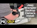 2007 - 2017 Jeep Wrangler Backup Camera Install