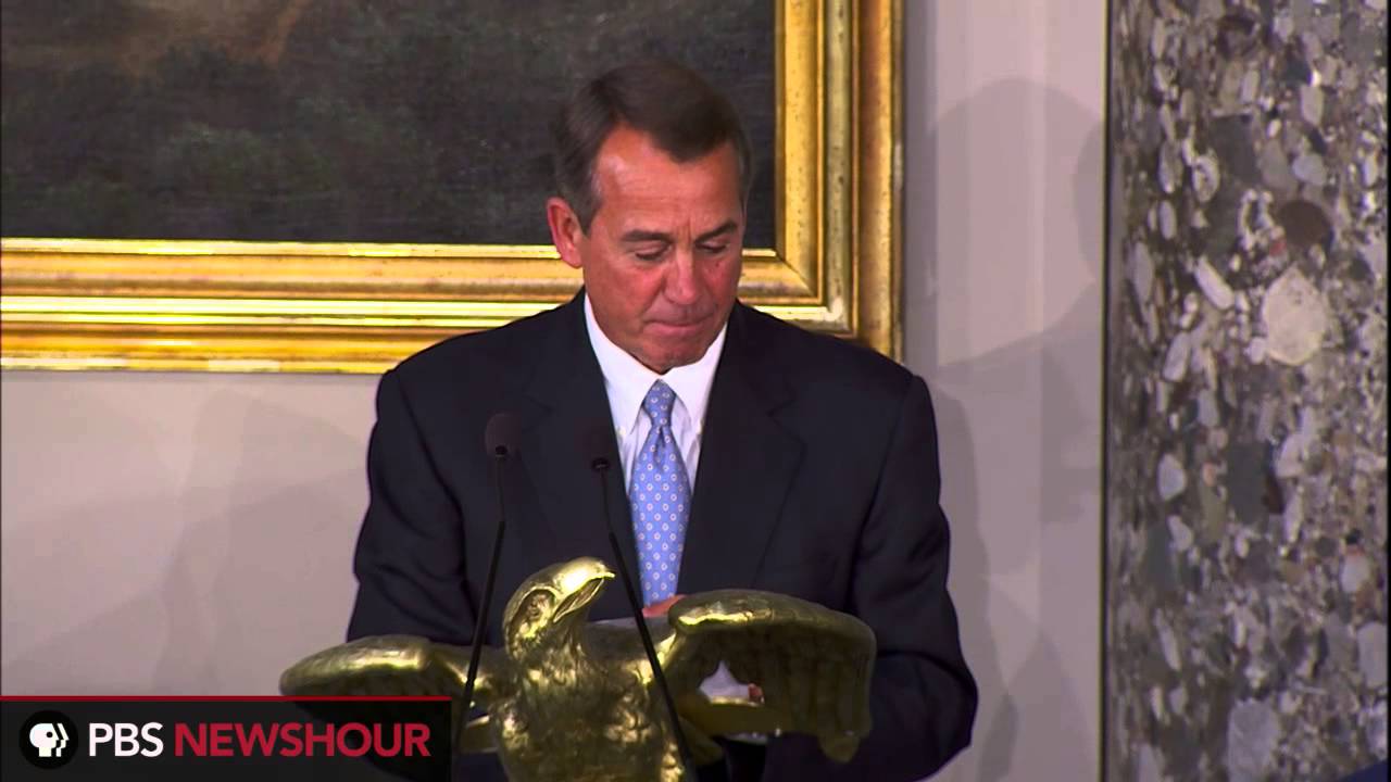 Watch Speaker Boehner Address the Inaugural Luncheon and Present Capitol Flags