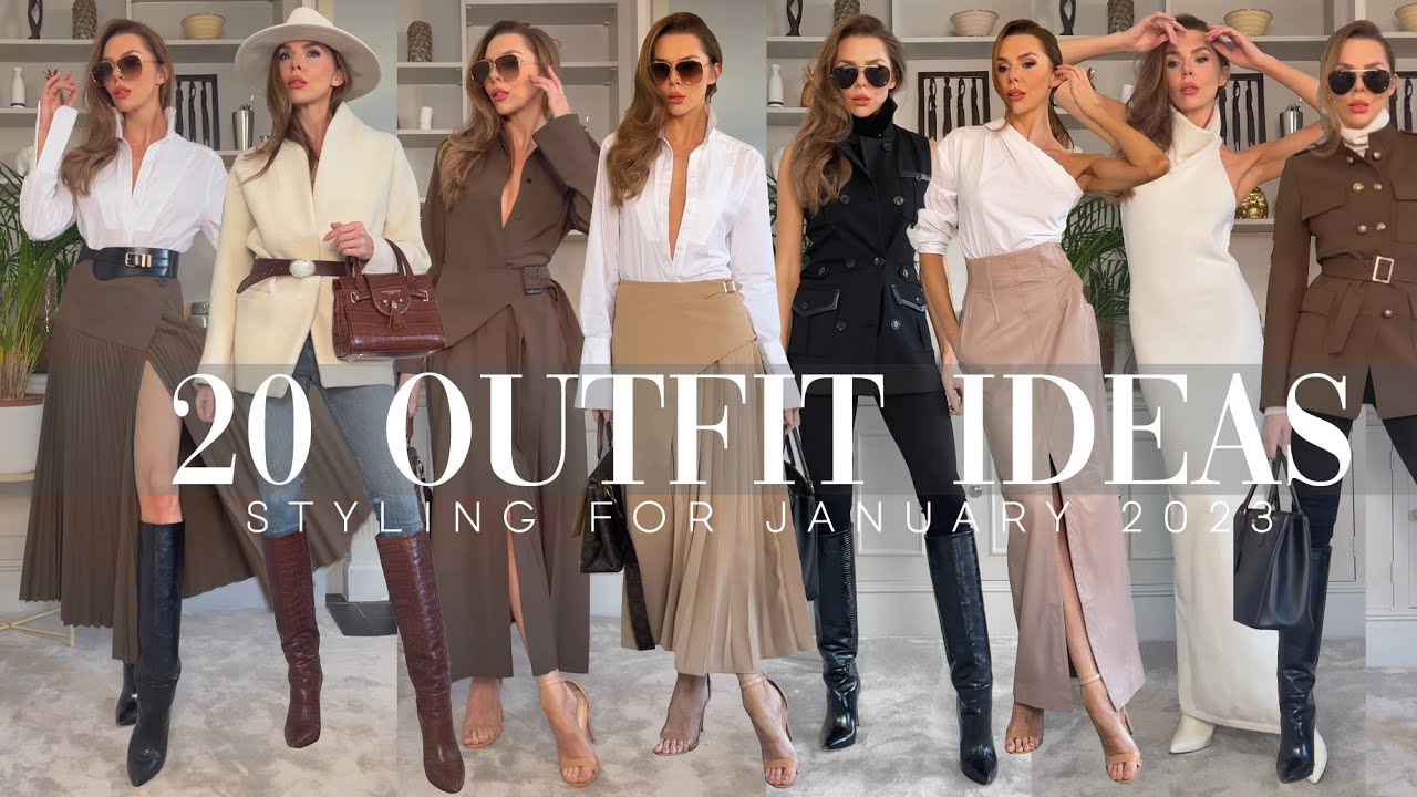 20 OUTFIT IDEAS TO KICKSTART 2023 // Haul & Try On - YouTube