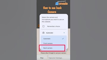 how to use back camera in Omegle,#shorts