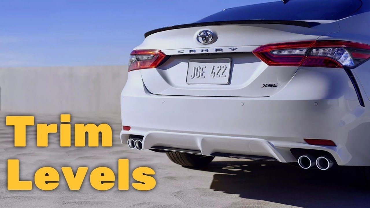 Toyota Camry Trim Levels Explained