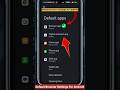 Default Browser Settings For Android vivo oppo reemi #shorts #default #browse