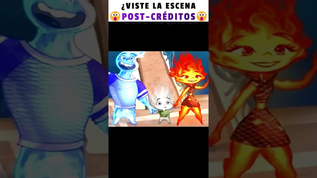 🤔ESCENA POST-CREDITOS EN ELEMENTAL PIXAR