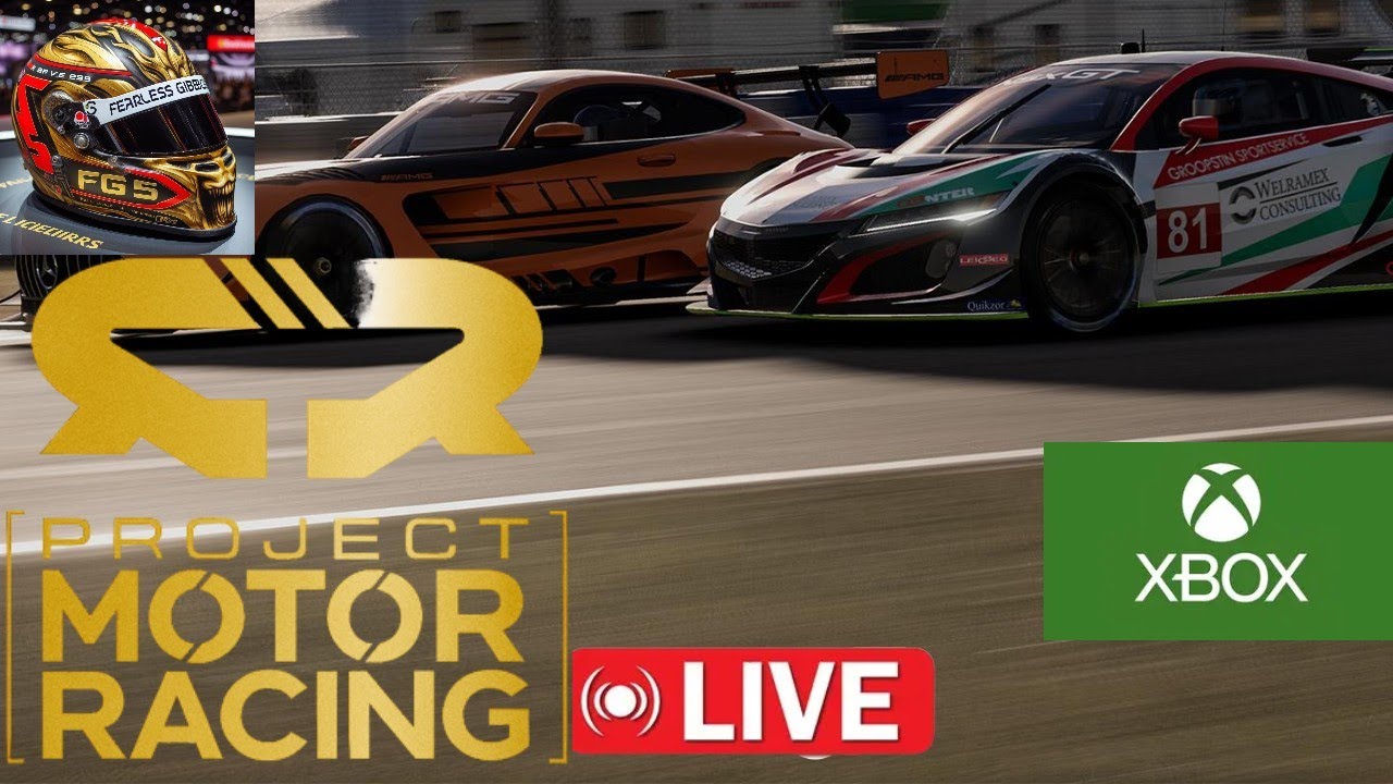 Project Motor Racing LIVE | Open Lobbies Tonight 8PM UK | Sim Racing Multiplayer | Fearless Gibbon 5