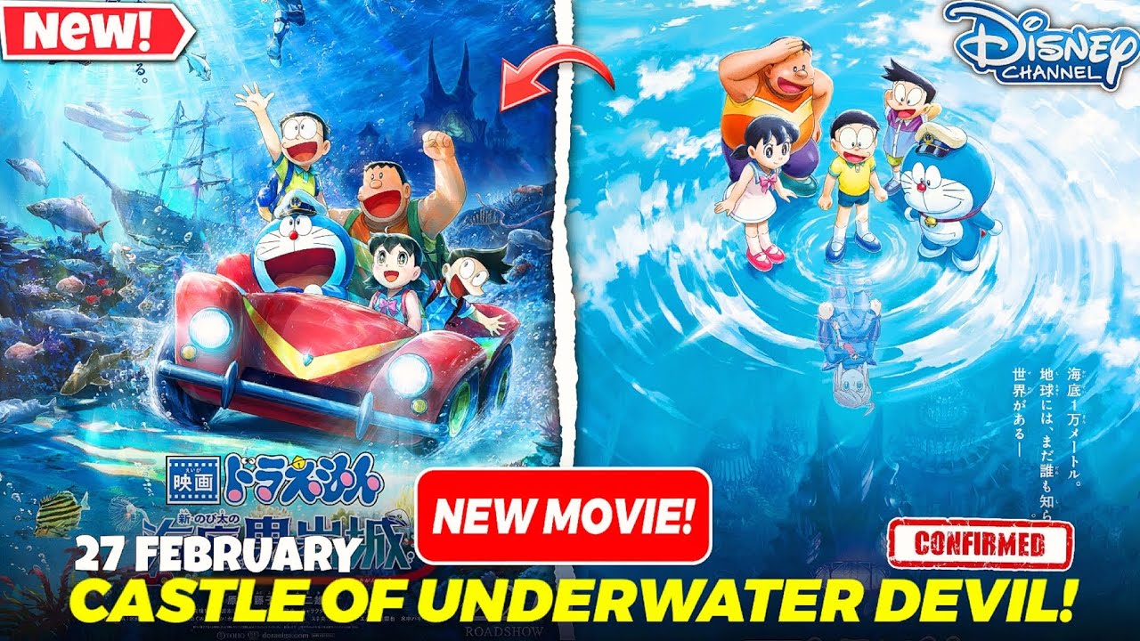 Doraemon New Move Nobita's Castle on Underwater Devil Is Here To Watch! (Remake) 😍 | Anime Abhay
