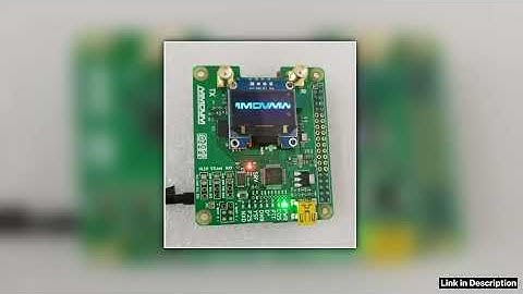 MMDVMHSDualHat Duplex MMDVM Hotspot UHFVHF P25 DMR YSF NXDN Pi OLED solded on board Antenna Special