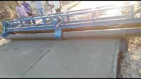 Fixed form paver with camber arrangment